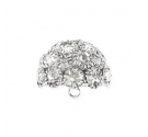MEZZA SFERA ARG CON STRASS
