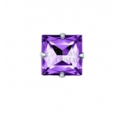 QUADRATO VIOLA CON CASTONE