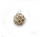 SFERA ARG CON STRASS GOLDEN AMBER