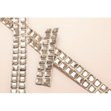 FETTUCCIA STRASS CARRE' 4X4 ARG