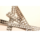 FETTUCCIA STRASS CARRE' 3X3 ARG