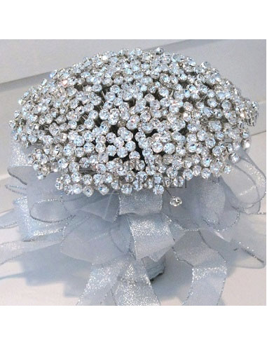 Fiorellino con 3 strass