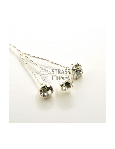 Fiorellino con 3 strass