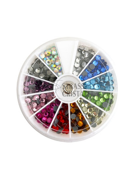 MIX COLORI STRASS SS20 ARCOBALENO