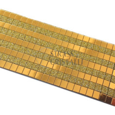 Foglio adesivo ORO + GLITTER ORO