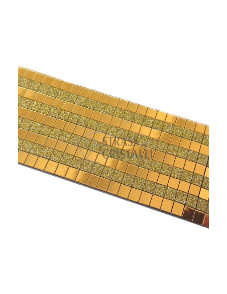 Foglio adesivo ORO + GLITTER ORO
