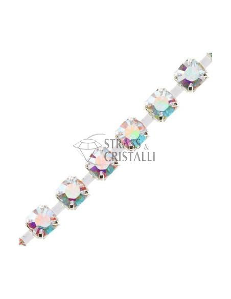 CATENA STRASS SS29 AB/ARG 6 mm
