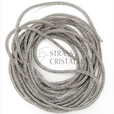 TUBO DI STRASS 4mm TRASP/CRY 2