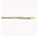 LACCETTO STRASS 4.5MM GOLD