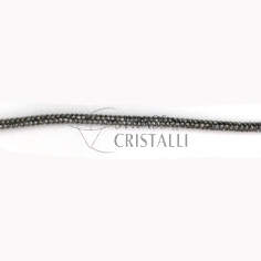LACCIO 3MM JET HEMATITE 2