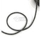 LACCIO 3MM JET HEMATITE