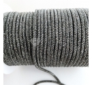 LACCIO 3MM JET HEMATITE