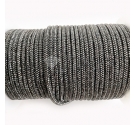 LACCIO 3MM JET HEMATITE