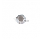TONDO PERLATO CON CASTONE GARNET