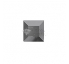 Quadrato STARFIX JET HEMATITE termoadesivo