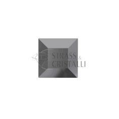 Quadrato STARFIX JET HEMATITE termoadesivo