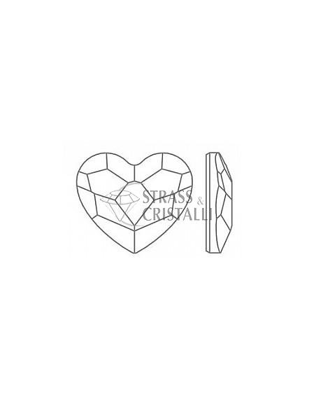 Cuore STARFIX termoadesivo