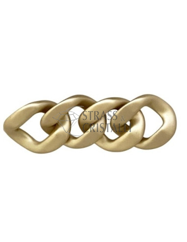 CATENA ACRILICA ORO OPACO