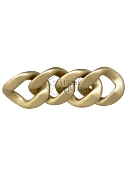 CATENA ACRILICA ORO OPACO