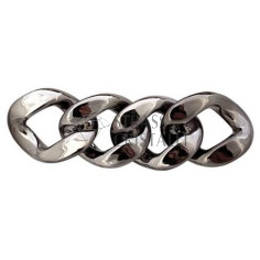 CATENA ACRILICA GUN METAL
