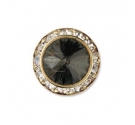 BOTTONE GIOIELLO CON RIVOLO HEM E STRASS