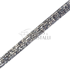 CRYSTAL ROCK IN STRISCE LIGHT BLACK DIAMOND