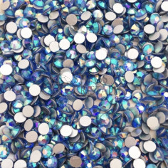 STRASS FLAT BACK LIGHT SAPPHIRE AB 2