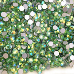 STRASS FLAT BACK PERIDOT AB 2