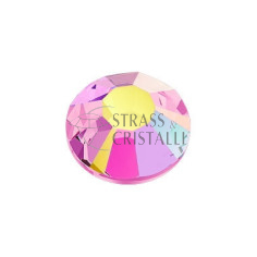 STRASS FLAT BACK ROSE AB