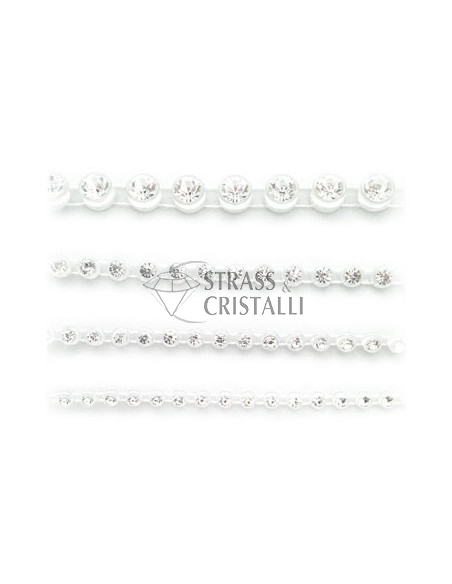 GALLON STRASS SS 8,5 TRASPARENTE