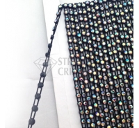 Gallon strass elastico