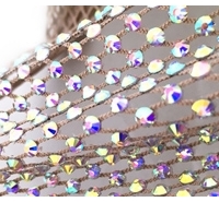 Rete elastica con strass