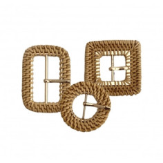 Fibbie in rattan